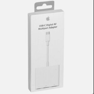 - Apple USB-C to Digital Av
Multiport Adapter new sealed